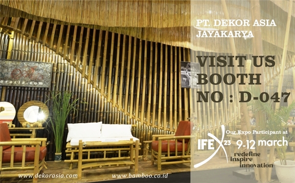Our Expo Participant at IFEX 2023 - 9-12 March, Jakarta, Indonesia | PT. DEKOR ASIA JAYAKARYA