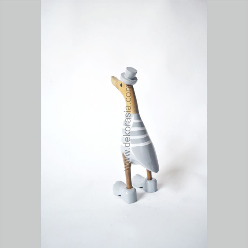 Stripe Grey | Bamboo Duck Craft | Bamboo Root Craft