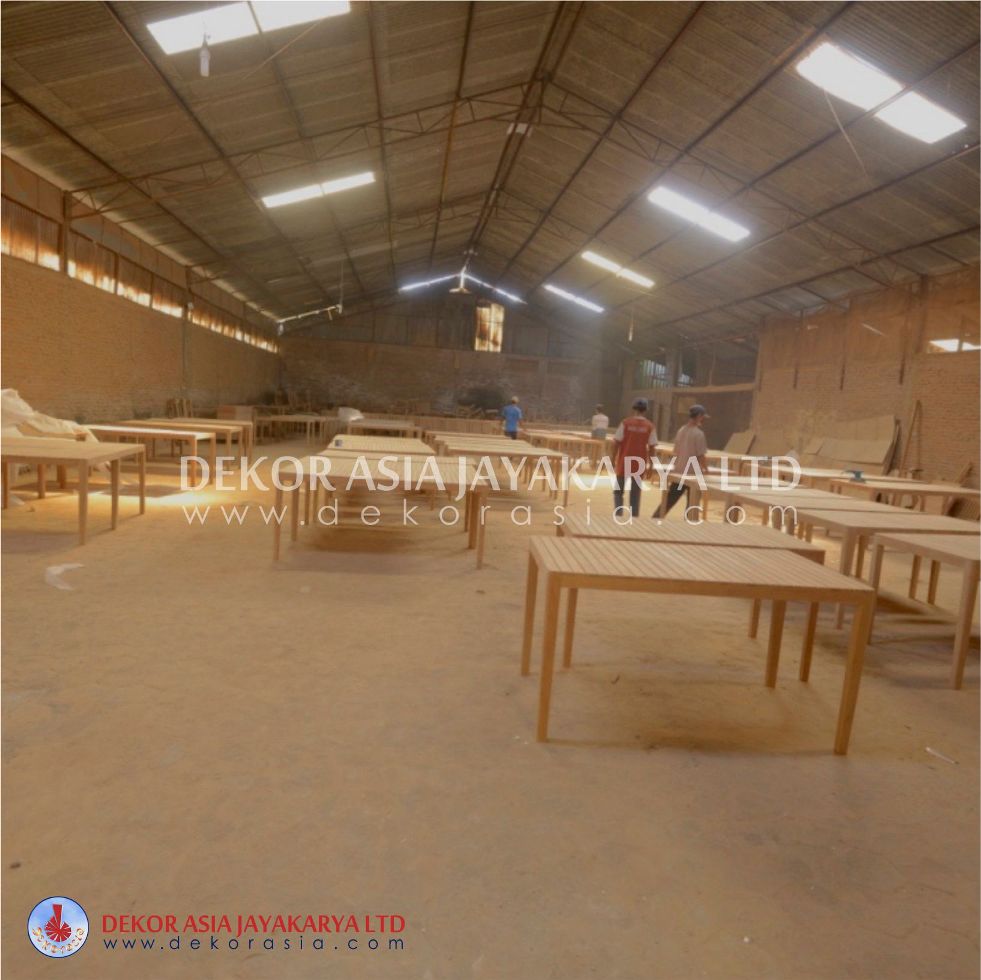 Factory for Machine made outdoor and indoor furniture in Jepara - Central Java Indonesia