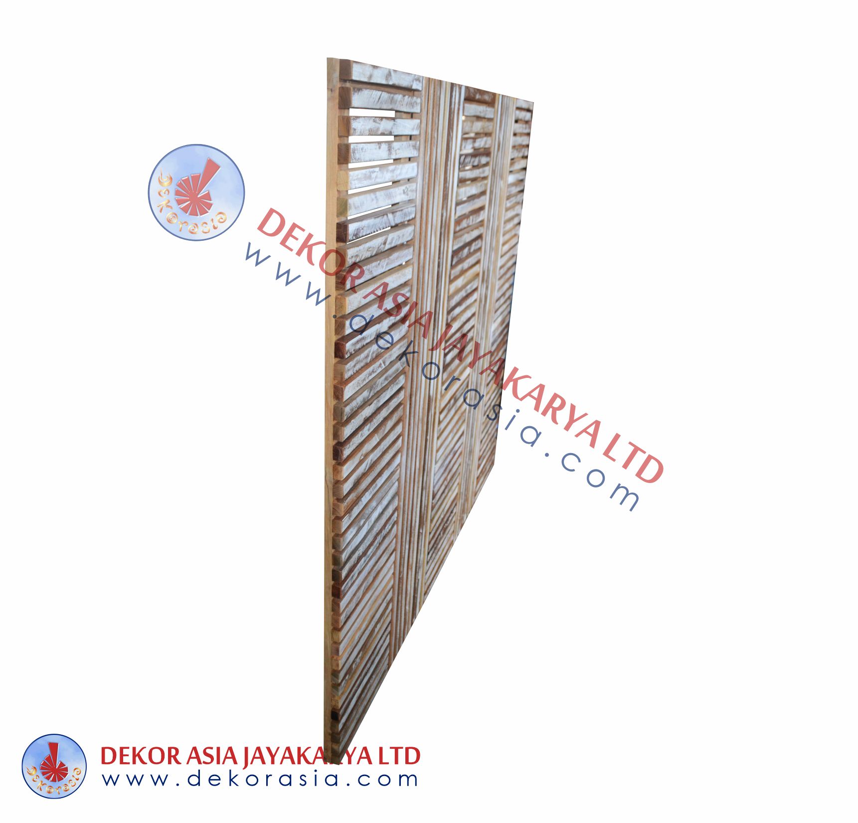 Teak Timber Screen / Wooden Screen Recycled teak timber screen for indoor and outdoor