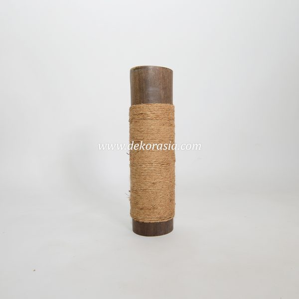 Organic Cat Scratching Post Coconut Fibre Rope and Bamboo Cendani Base