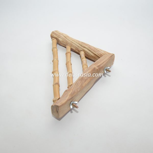 The Bird Perch is crafted from high-quality, sturdy agel rope and bamboo cendani - Image 2