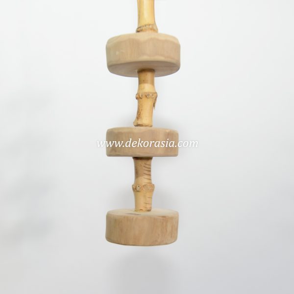 The Bird Perch is crafted from high-quality and sturdy coffee wood, and bamboo cendani - Image 5