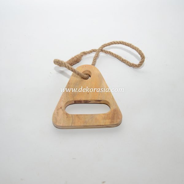 Spot Coffee Wood Chew Rope Tug - Introducing the Dual-Action Play & Chew Rope for Dogs - Image 4