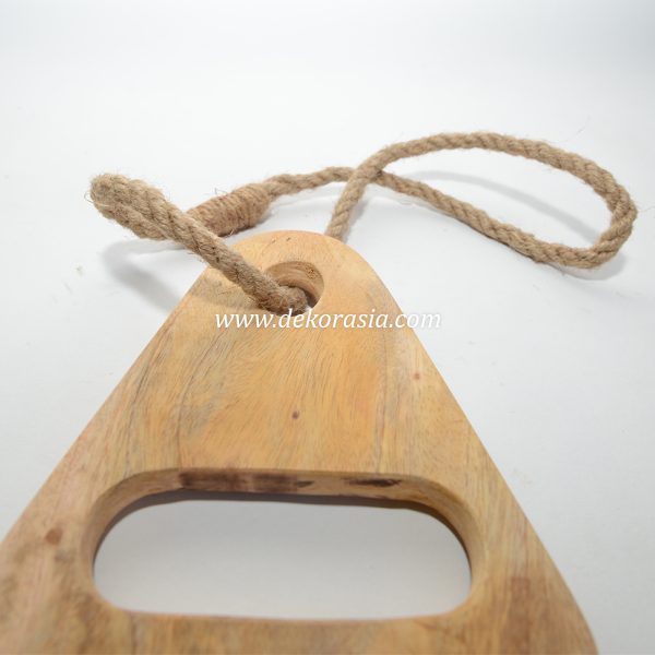 Spot Coffee Wood Chew Rope Tug - Introducing the Dual-Action Play & Chew Rope for Dogs - Image 2
