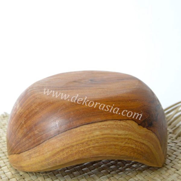 Antique Shape Teak Bowl D 5.7 Inc | Kitchen Tools | Wooden Bowls | Kitchen Ware - Image 4