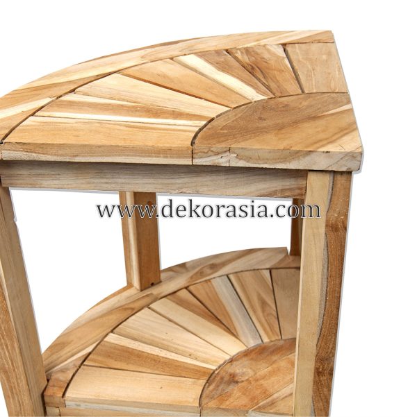 Teak Corner Bench