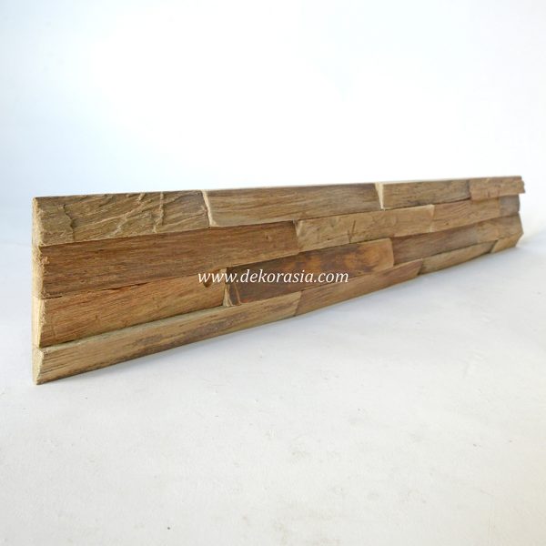 Wall Cladding Teak Bark 01-2
