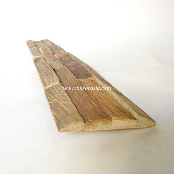 Wall Cladding Teak Bark 01-2