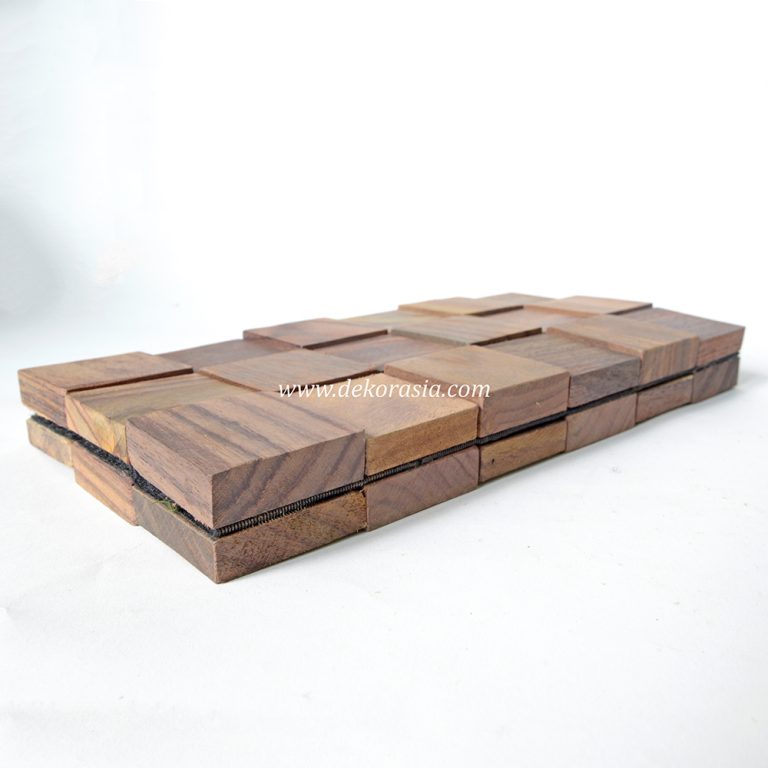 Wall Cladding Cube Rosewood, Interior Wood Wall Cladding