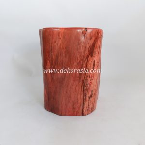 Wooden Stool Red