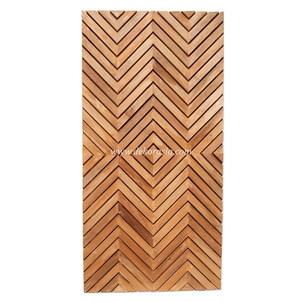 Wooden Screen - Spider Pattern