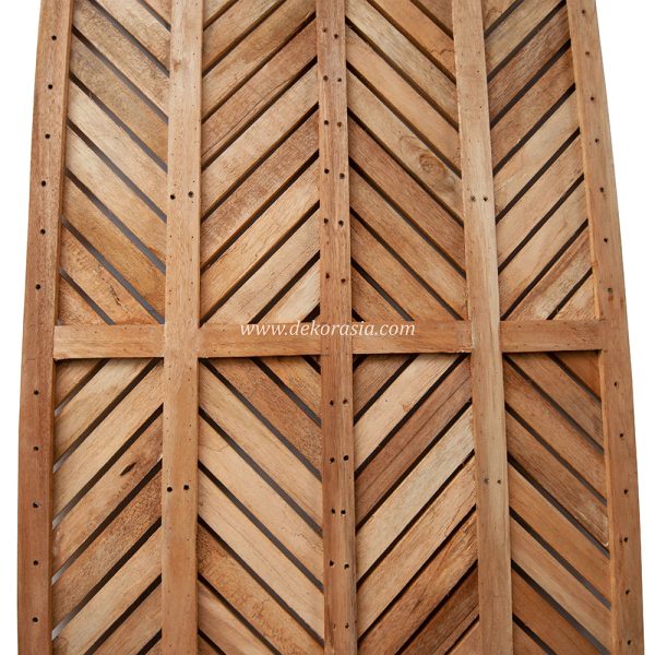 Wooden Screen - Spider Pattern