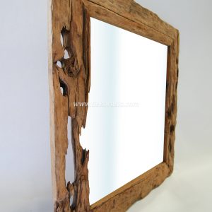 wood mirror