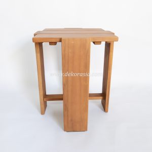 Wood stool