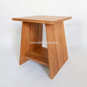 Wood stool