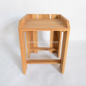 Wood stool