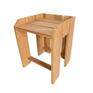 Wood stool