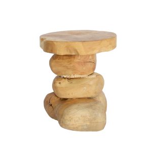 Wood stool
