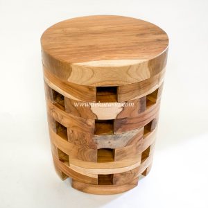 Wood stool