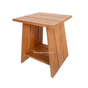 Wood stool