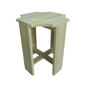 Wood stool