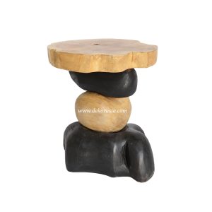 Wood stool