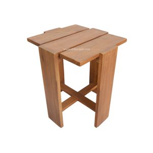 Wood stool