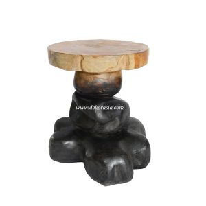 Wood stool