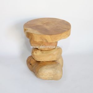 Wood stool