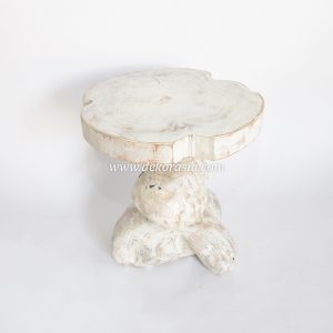 Wood stool