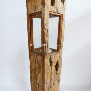 wood lamp