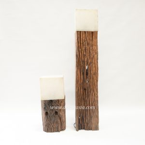 wood lamp