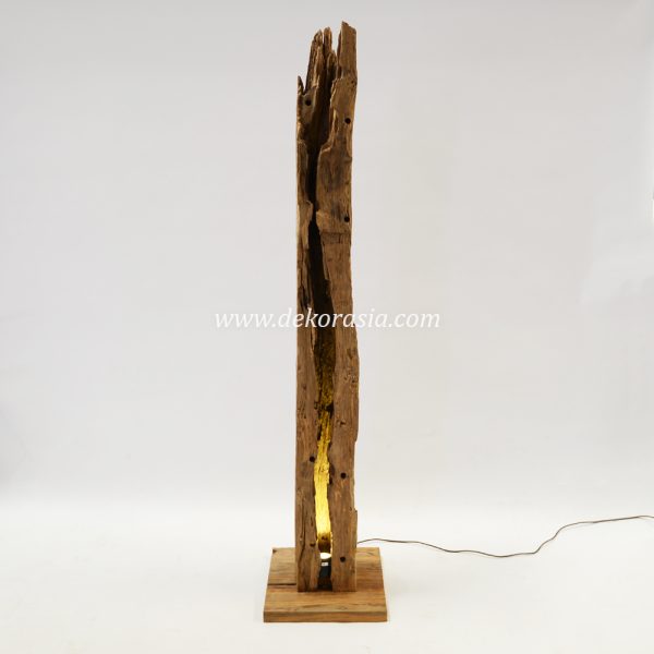 wood lamp