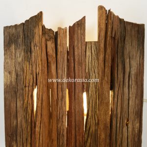 wood wall lamp