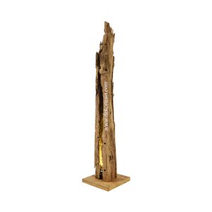 wood lamp