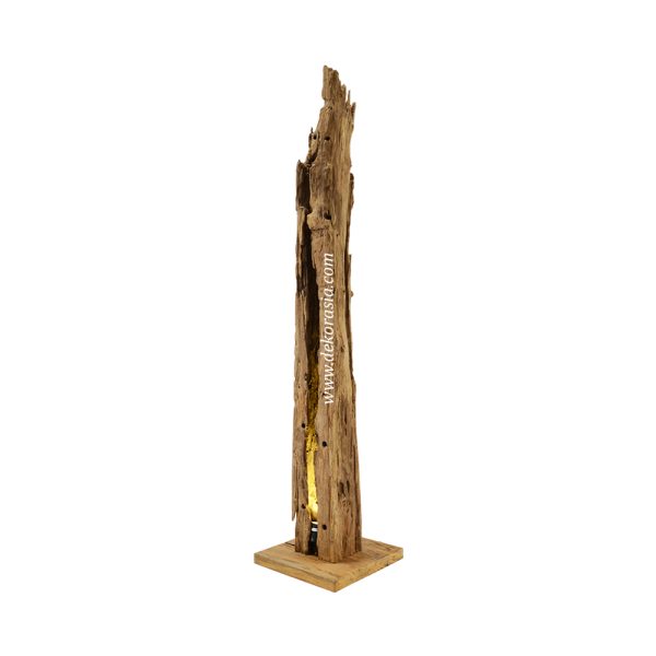 wood lamp