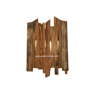 wood wall lamp